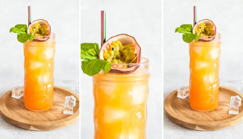 Pyszny drink z Passoa i Malibu - przepis na Havana Sunrise